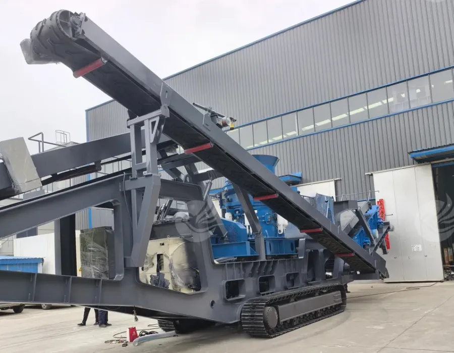 Mobile Crawler-Mounted Aggregate Cone Crusher and Screen - product detail 4