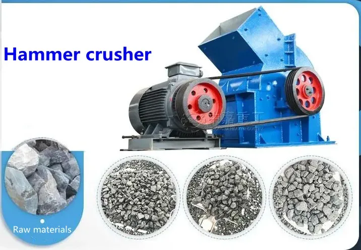 Mini Limestone Gold Ore Crushing Machine Hammer Crusher - product detail 4