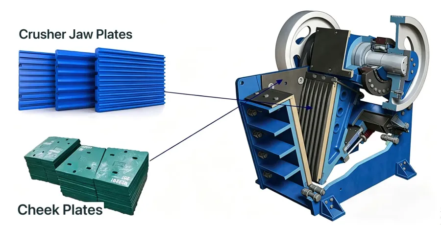 OEM Blow Bar for Impact Crusher & VSI Sand Making Machin - product detail 5