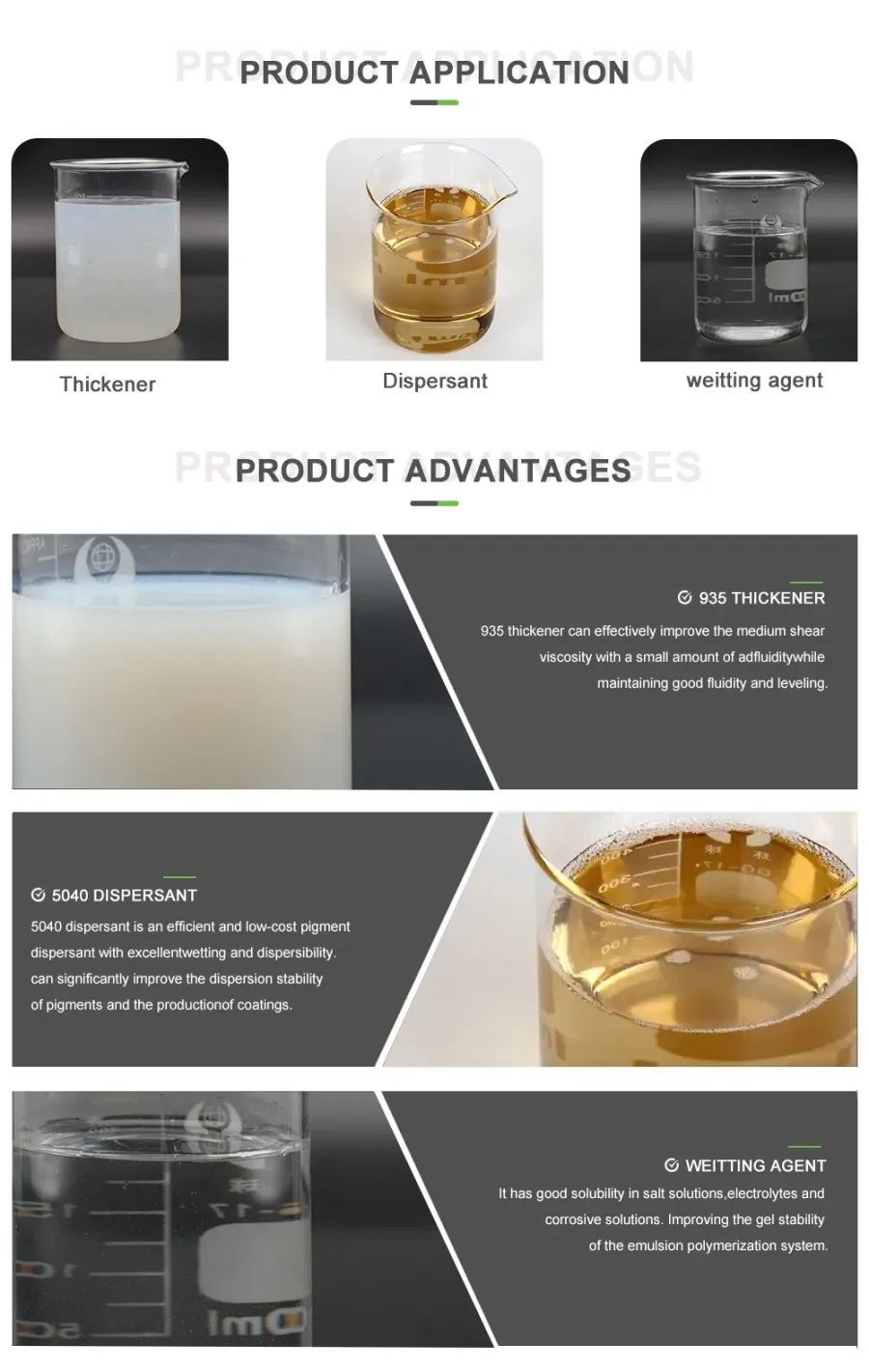 Factory Outlet Water-based Functional Additives Efficien - product detail 4