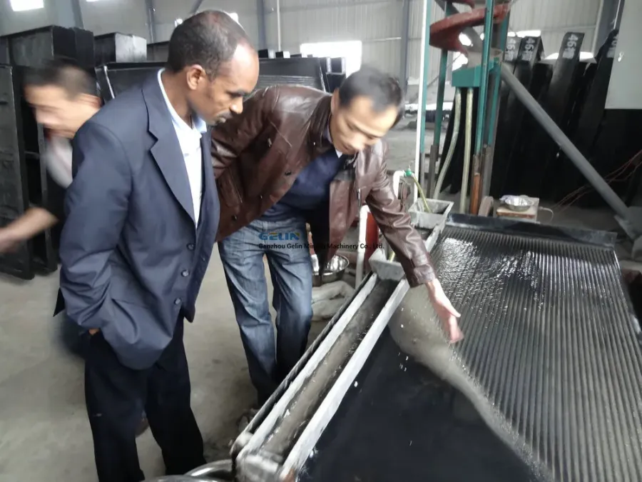 Gravity Mining Machine Wifely 6s Shaking Table for Zirco - product detail 5