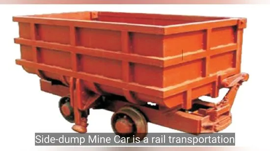 Durable Steel Side Unloading Cart for Mining Industry Ma - product detail 1