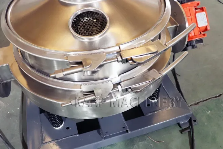 SS304 Direct Discharge Vibrating Sieve Sifter for Alumin - product detail 2