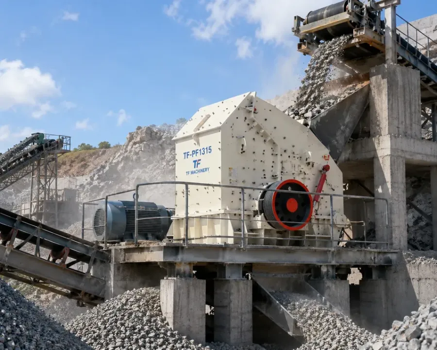 High Efficiency PF Impact Crusher Stone Crushing Machine - product detail 1