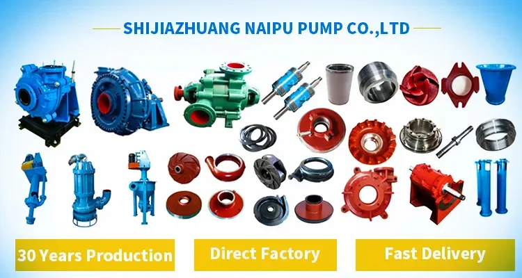 8/6 Centrifugal Horizontal Slurry Pump - product detail 1