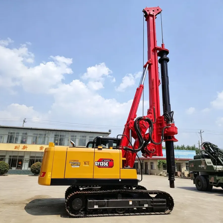 Advanced Hydraulic System 135 Small Rotary Drilling Rig  - product detail 3