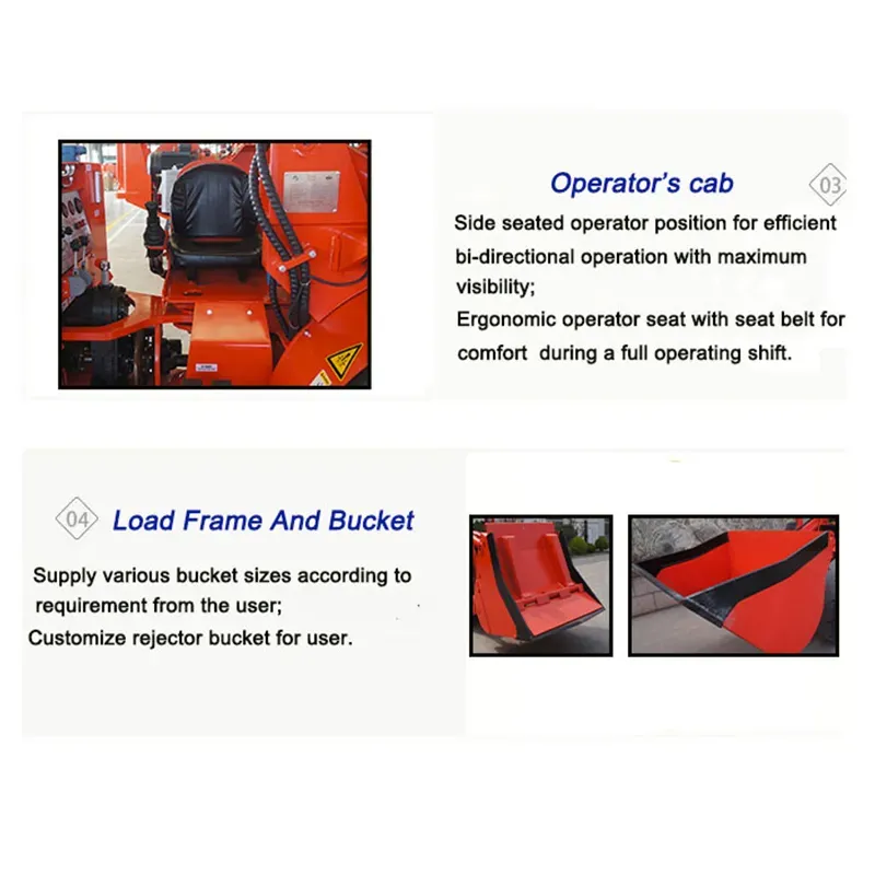 1 Yd Underground Scooptram for Mining with Ce Approved - product detail 3
