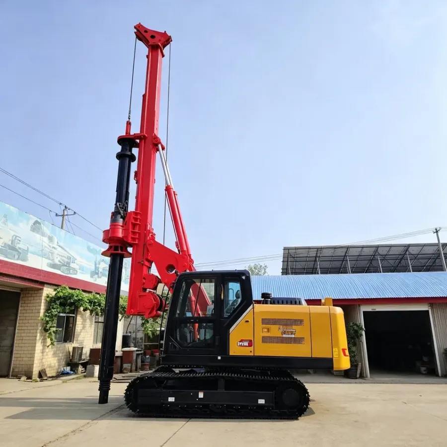 Advanced Hydraulic System 135 Small Rotary Drilling Rig  - product detail 4
