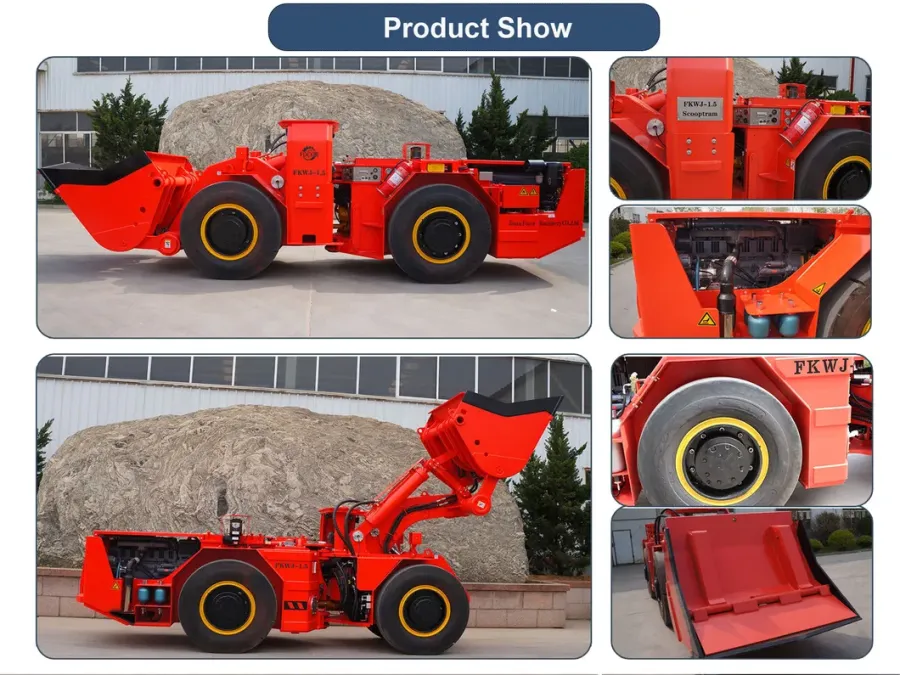 Fkwj-1.5 Underground Diesel Scooptram with 2 Yd Capacity - product detail 2
