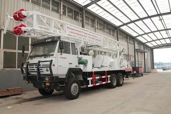 Rotary Table Truck Mounted Water Well Drilling Rig (HFT6 - product detail 3
