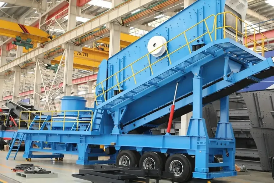 High Quality Concrete Limestone Gravel Aggregate Mobile - product detail 2