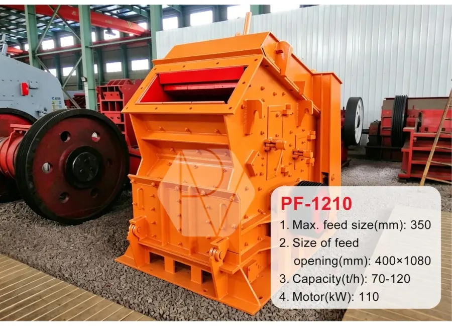 2026 High Quality Stone Fine Impact Crusher PF1010 PF121 - product detail 3