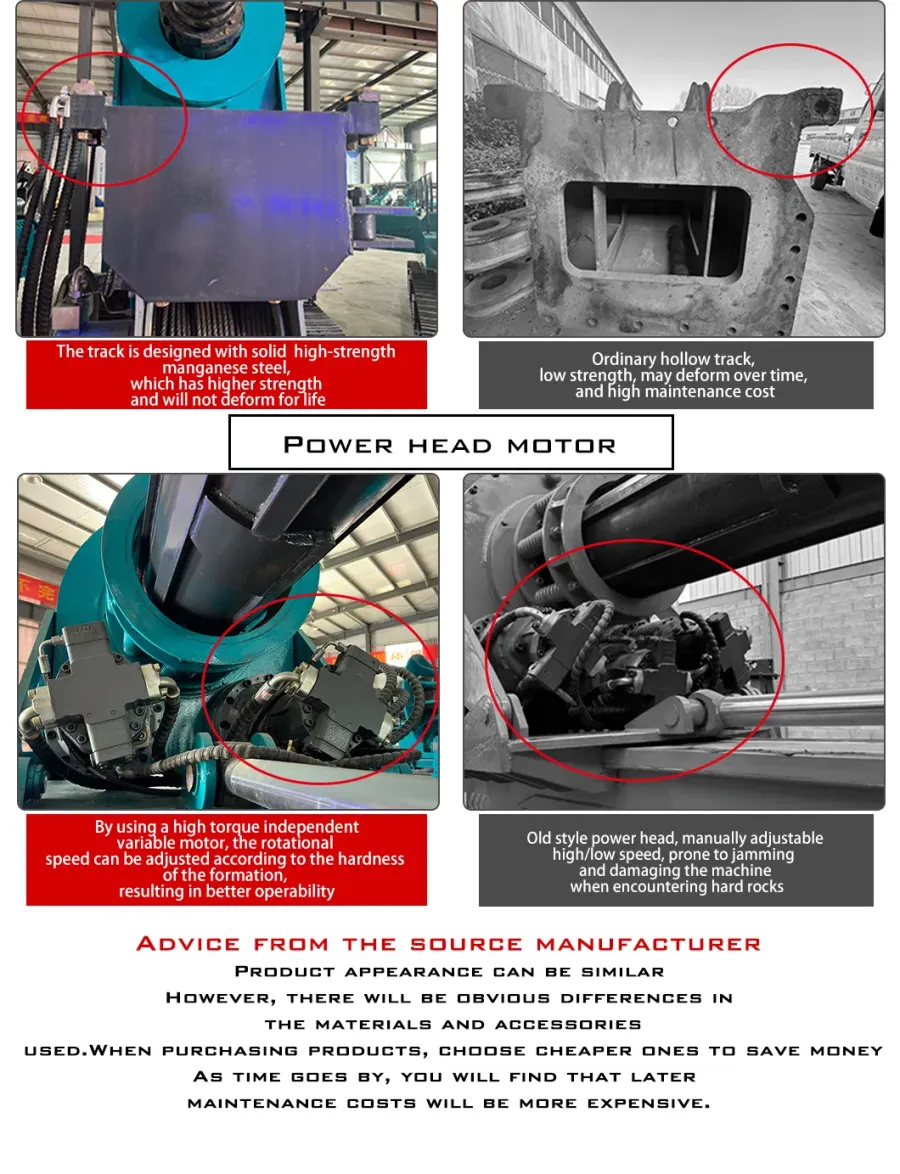 SDLQ High torque crawler rotary drilling rig/high effici - product detail 4