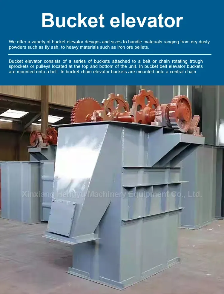 High Capacity Industrial Elevator Cement Coal Slag Bucke - product detail 1