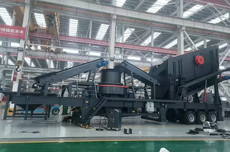High Quality Concrete Limestone Gravel Aggregate Mobile - product detail 3