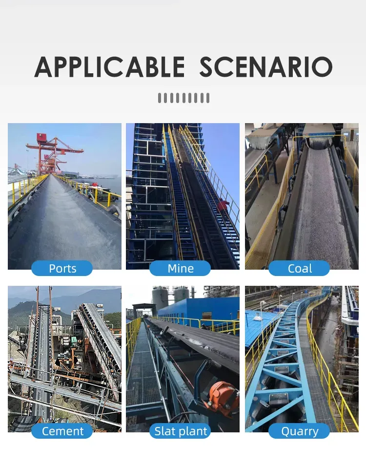 Troughing Steel Conveyor Idler Roller Set for Bulk Mater - product detail 4