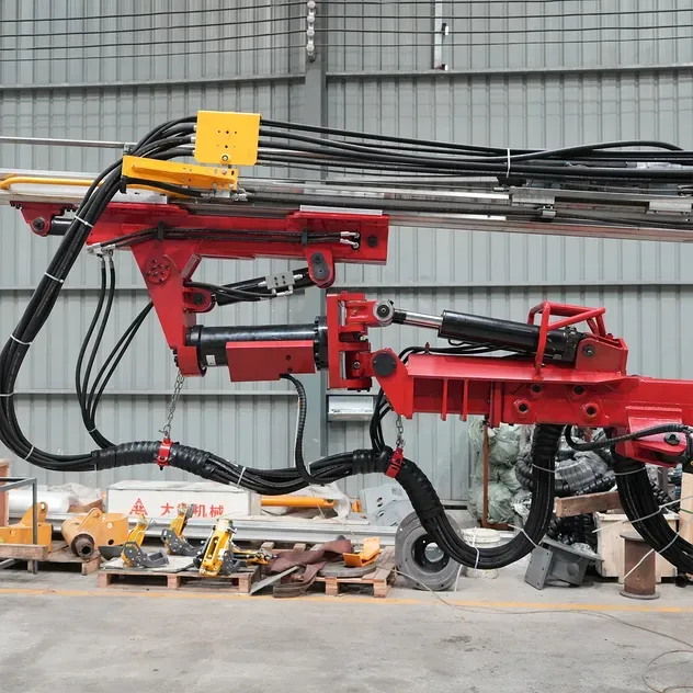Crawler Rock Drilling Machine Hydraulic Drilling Rig Mac - product detail 4