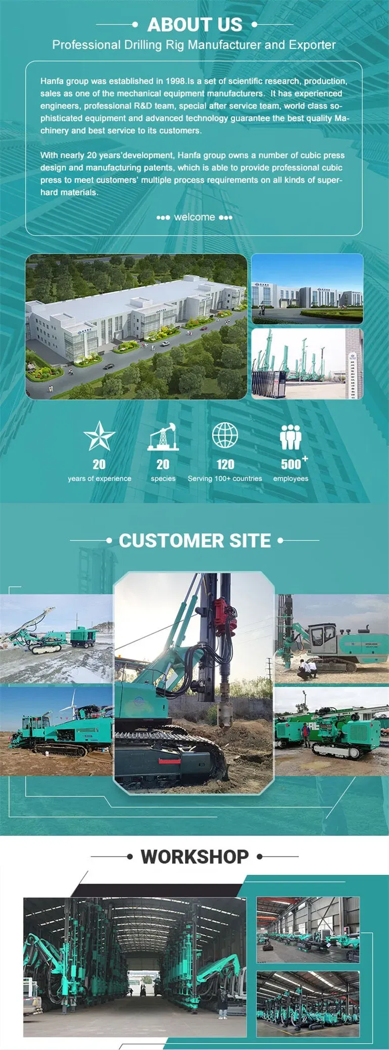 DC Motor Drilling Price Hydraulic Water Well Drill Rig w - product detail 3