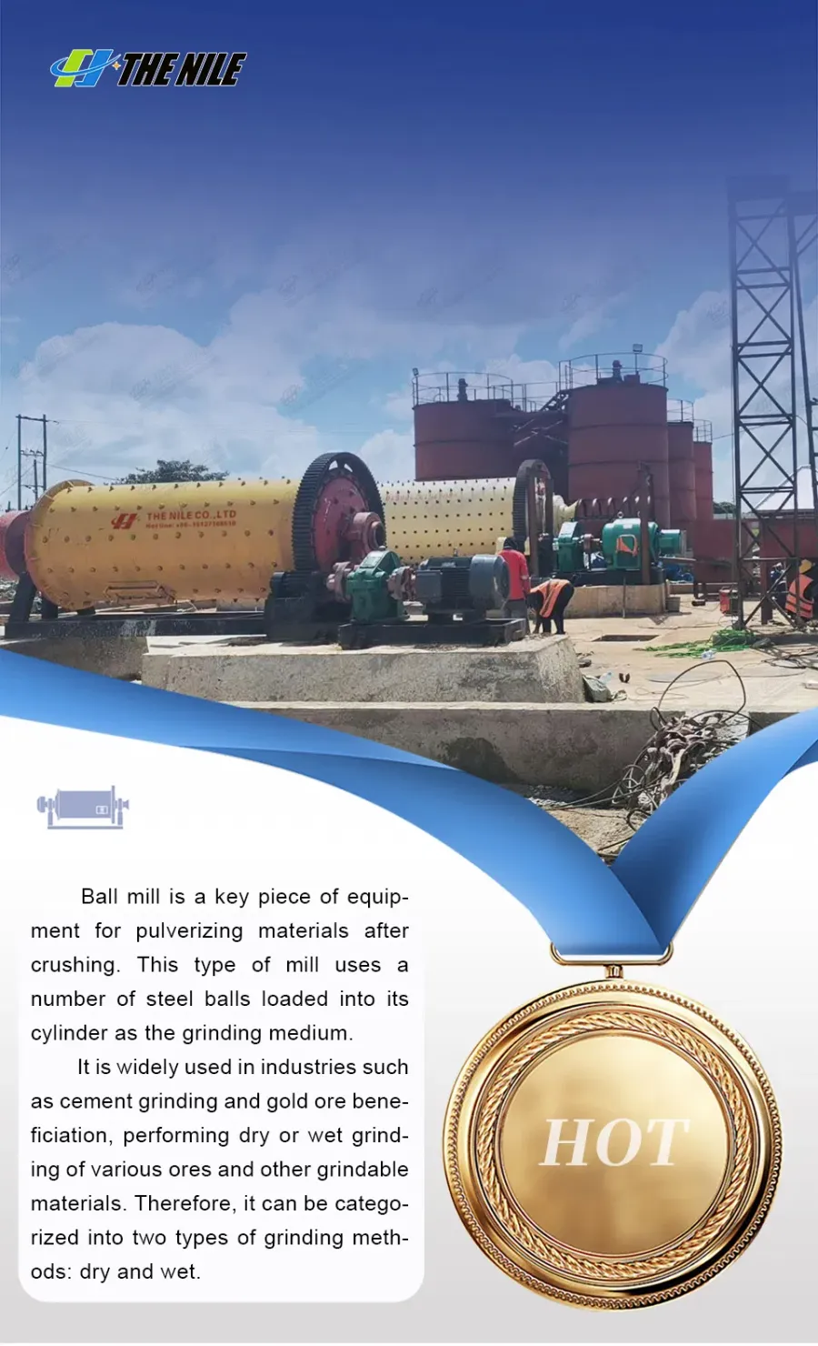Energy Saving Ball Mill, Limestone Grinding Ball Mill - product detail 1