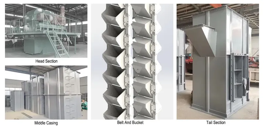Corrosion Resistant Bucket Elevator Applied for Potash i - product detail 2