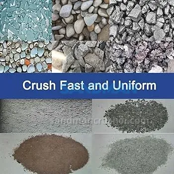 Simple Operation Mini Hammer Crusher Mill for Glass - product detail 4