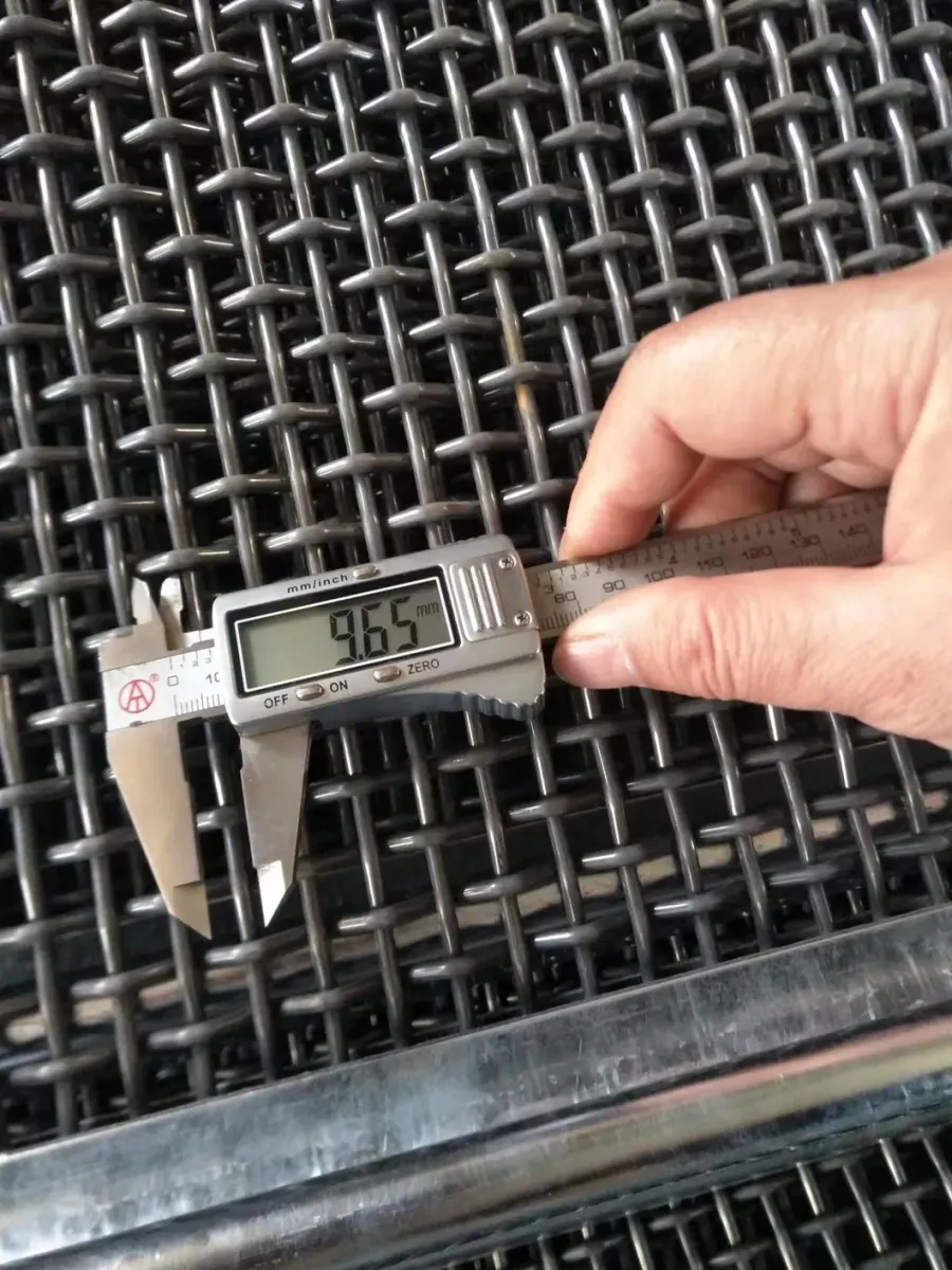 TEC-SIEVE Hooked Crimped Woven Wire Screen Mesh for Ston - product detail 3