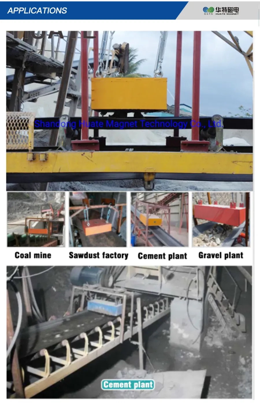 Overband Manual-Cleaning Permanent Magnetic Trash Separa - product detail 5