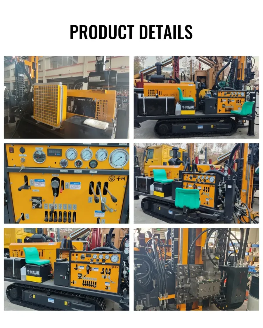 Remote Control Core Drilling Rig for Precise Depth Manag - product detail 2