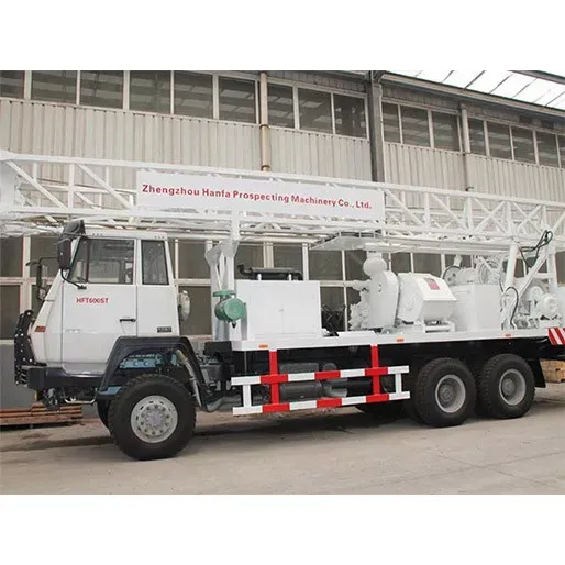 Rotary Table Truck Mounted Water Well Drilling Rig (HFT6 - product detail 1