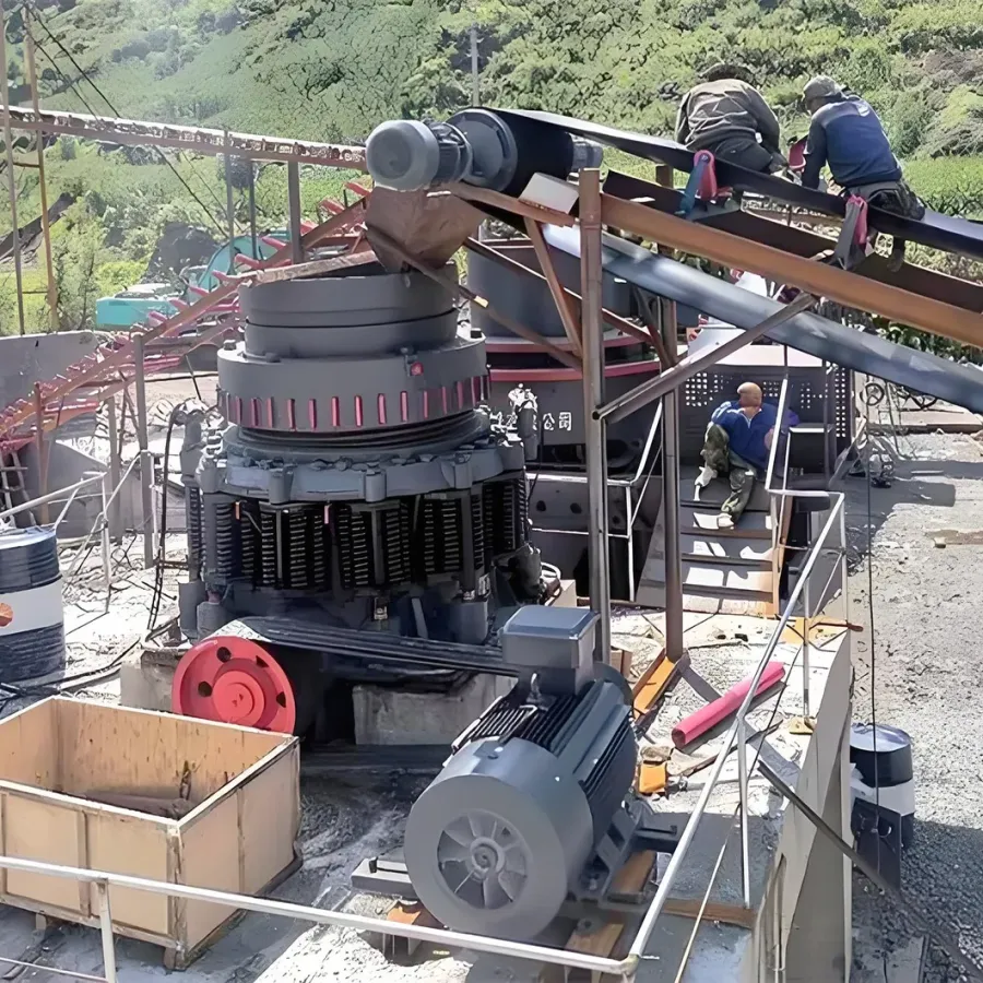 Aggregate Granite Gold Mining Stone Crusher Hydraulic Co - product detail 5