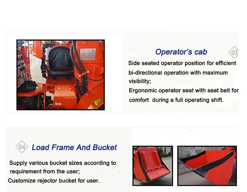 Fkwj-0.6 Underground Tunneling Scooptram with 2 Ton Buck - product detail 5