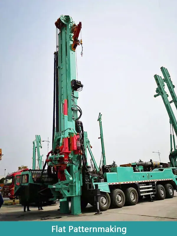 Rotary Table Truck Mounted Water Well Drilling Rig (HFT6 - product detail 4