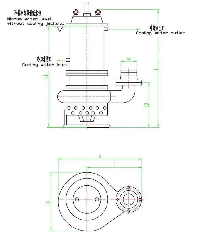 25HP 10 Inch Hydraulic Heavy Duty Vertically Immersed Su - product detail 5