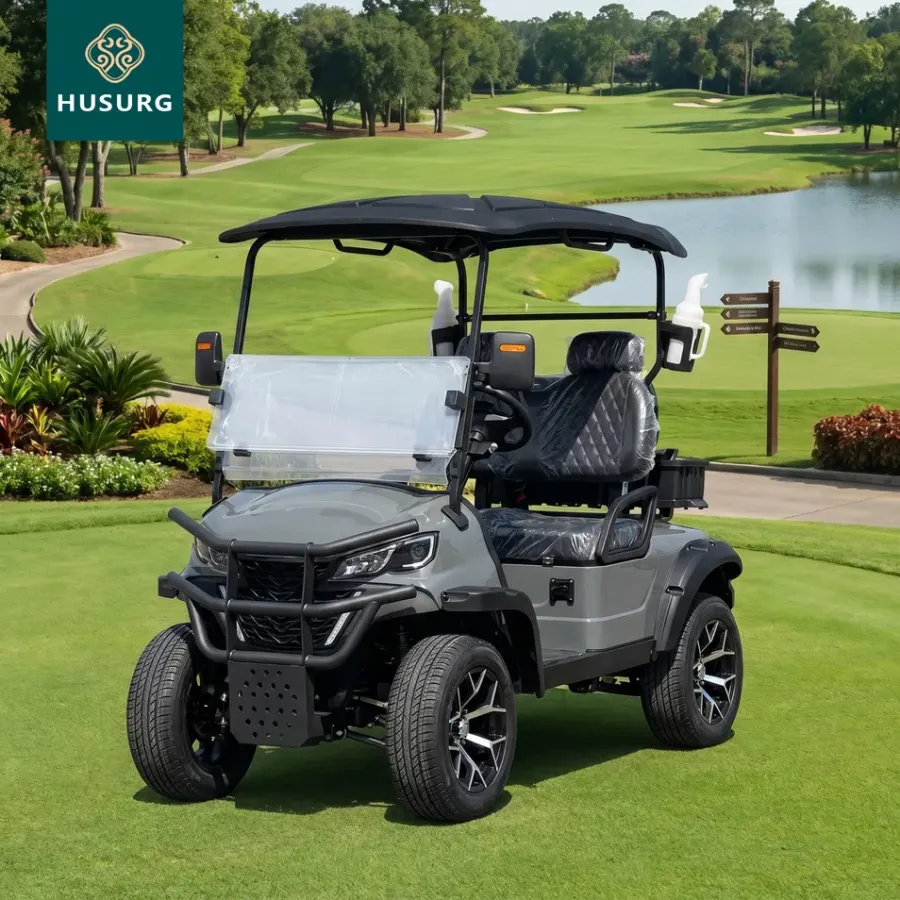 4 Seater All Terrain Electric Golf Cart for Mining Site  - product detail 1