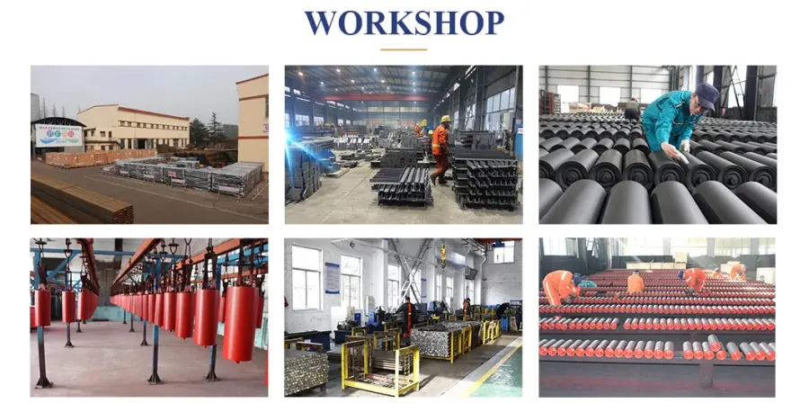 Steel Conveyor Idler Roller New Bearing for Belt Conveyo - product detail 4