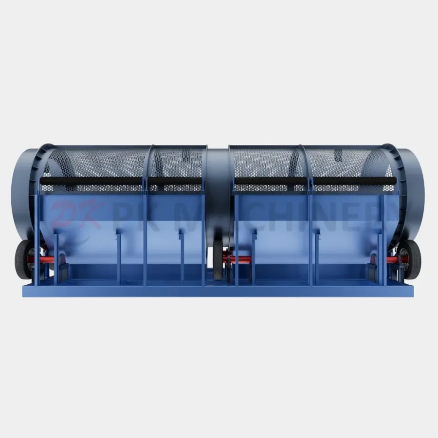 Ore Trommel Screen Vibrating Screen Manufacturers - product detail 3