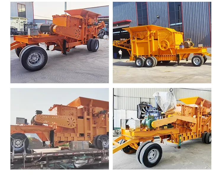Intelligent Hydraulic Drive Mobile Jaw Cone Crusher for - product detail 3