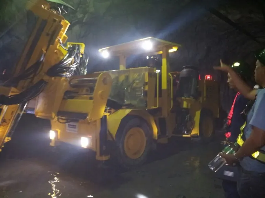 Hydraulic Underground Fan Hole Drilling Drill FHD Mining - product detail 3