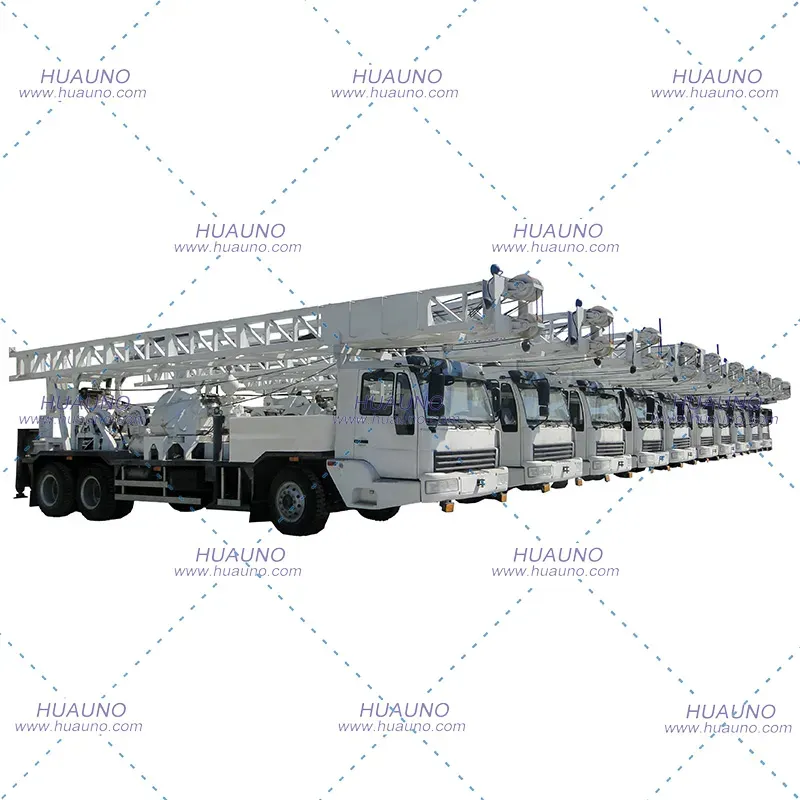 Sinotruk 6*4 300m Depth HOWO Truck Mounted Borehole Wate - product detail 5