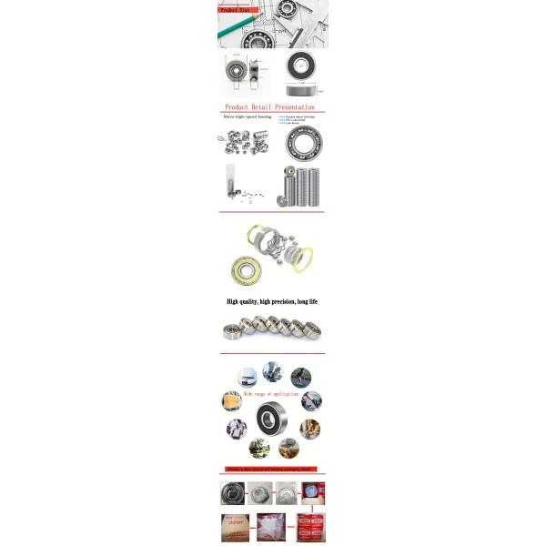 Bearing Low Noise Capacity Miniature Load