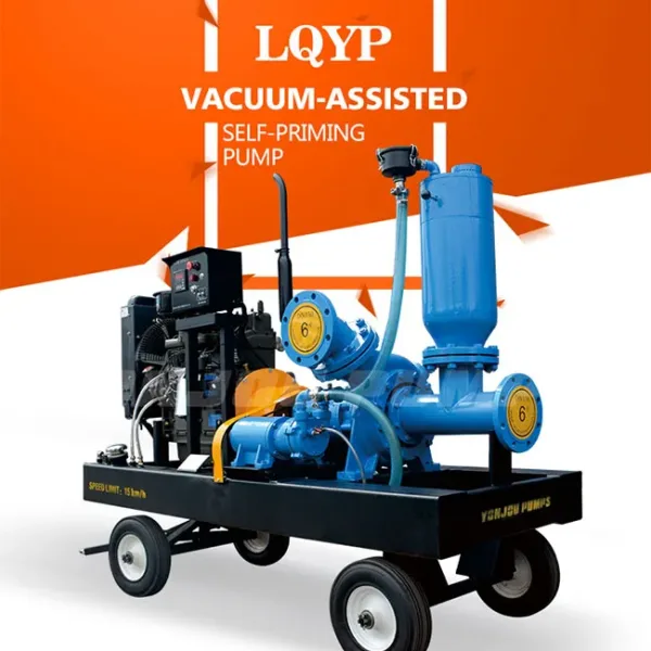 Dewatering Pump Vacuum Assist Dry-Run
