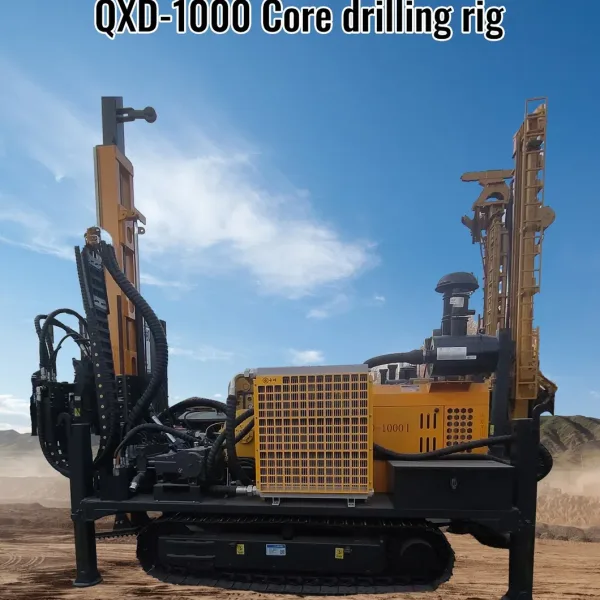 Core Drilling Rig Remote Control Precise Depth
