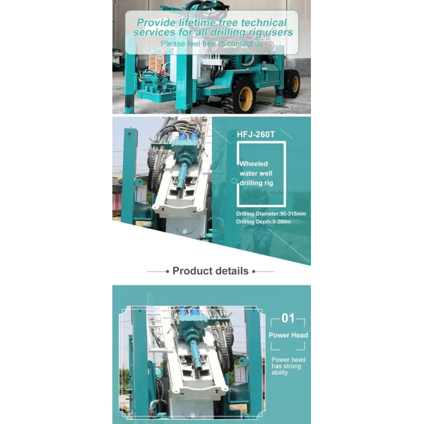 Water Well Drilling Rig Depth Wheel