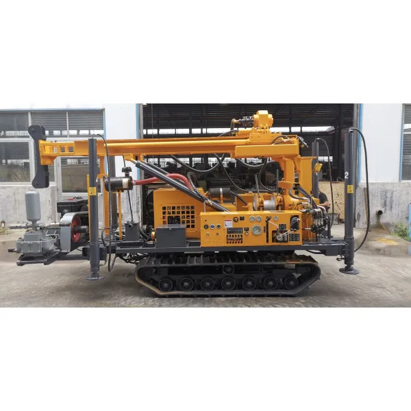 DTH Drill Rig Crawler Mounted Portable Hard