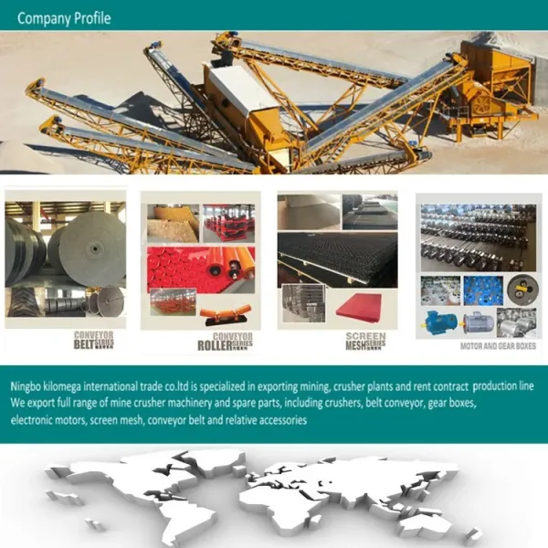 Conveyor Roller Rubber Wear Resistant Bulk