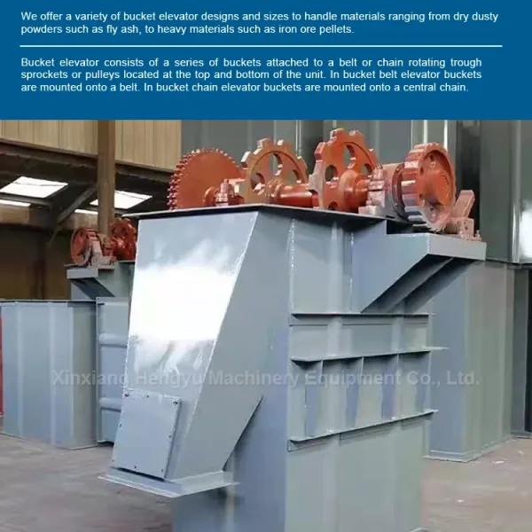Bucket Elevator High Capacity for Slag Coal