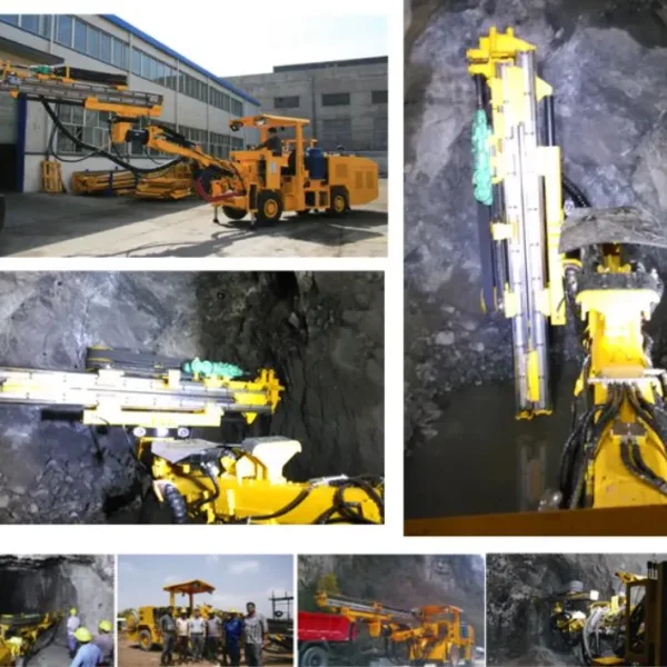 Drilling Jumbo Crawler Mounted Underground