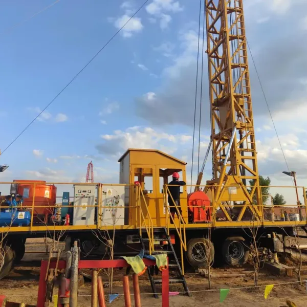 Water Well Drilling Rig Trailer Fast