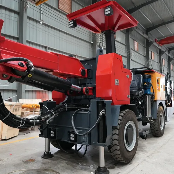 Drilling Jumbo Hydraulic Crawler Mounted Tunnel