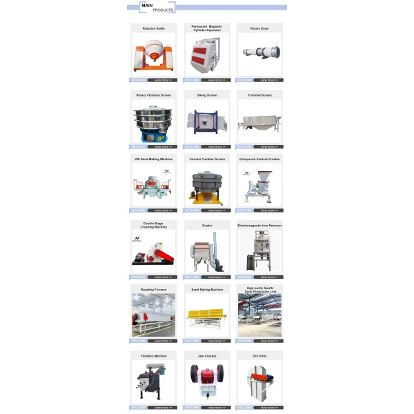 Sand Production Line Energy Efficient High-Purity